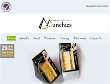Tablet Screenshot of munchiesltd.com